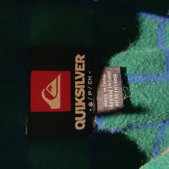 Quiksilver Flannel Button Up - Picture 2 of 3